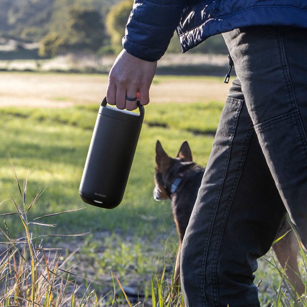 Black Ember 16 Oz Travel Tumbler | US-AXHKP6245