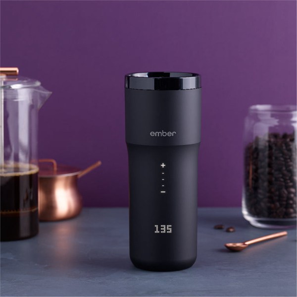 Black Ember Travel 2 Smart Mug | US-ELWRN9827