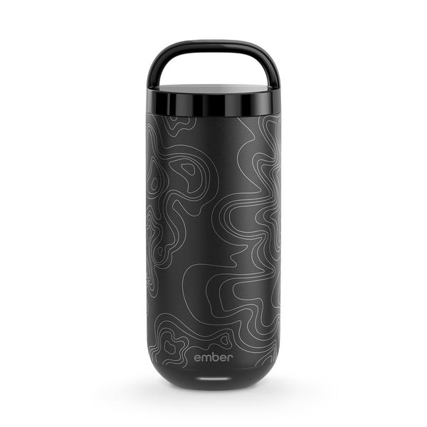 Black / Grey Ember 16 Oz Travel Tumbler | US-FLBHK1436