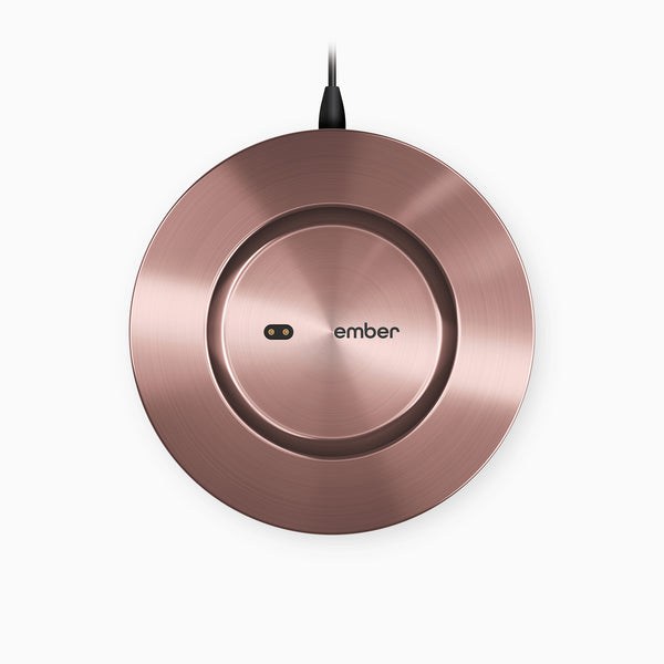 Rose Gold Ember 2 Extra 2 Charging Coaster | US-IBPJY0742